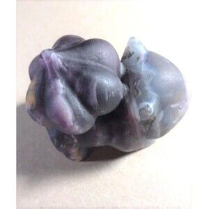 Fluorite Bulbasaur Carving